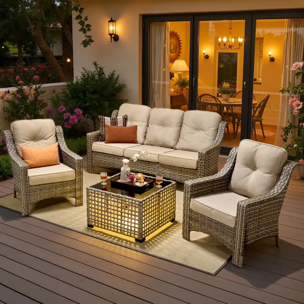 Patio gray beige 72"