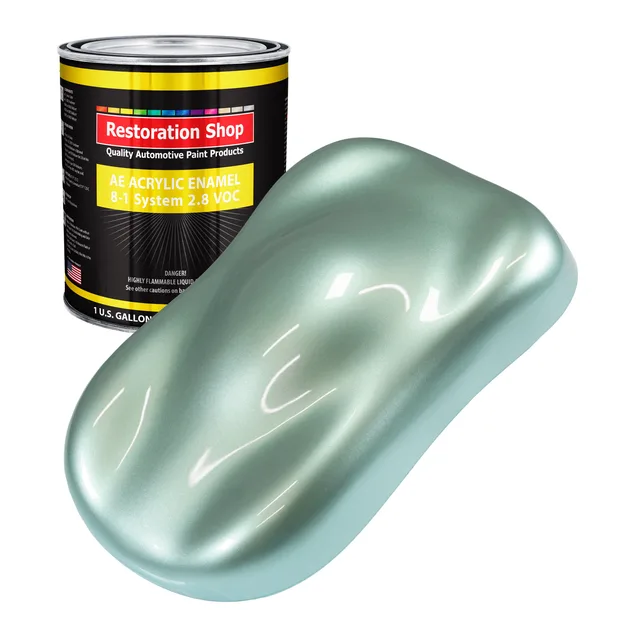 Auto Paint green 1 gallon 1 quart