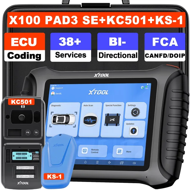 Scan Tool 8 inch 7.3v black