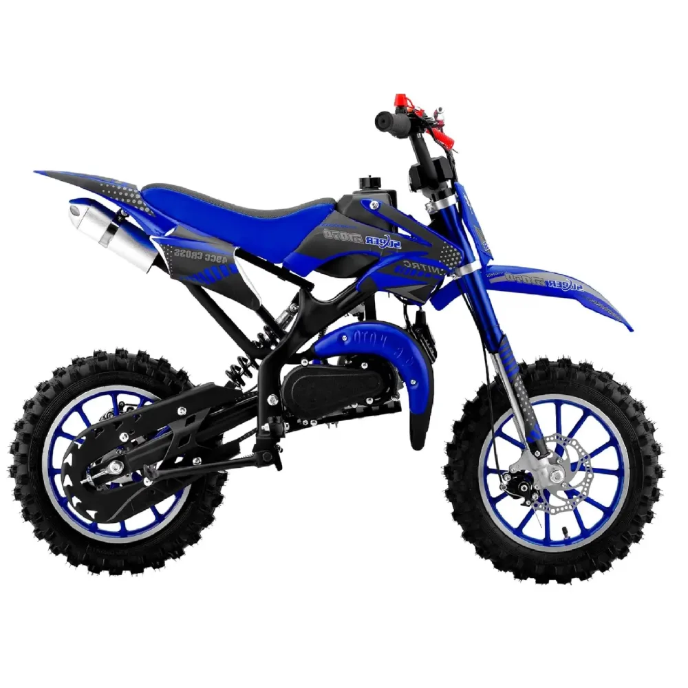 Dirt Bike 160 lb black blue