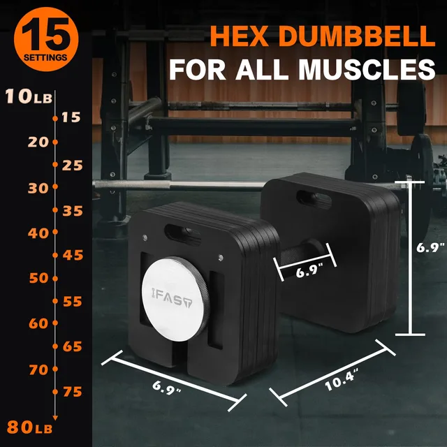 Adjustable Weight 9 in 80lbs