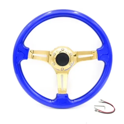 Steering Wheel 350mm 14' blue