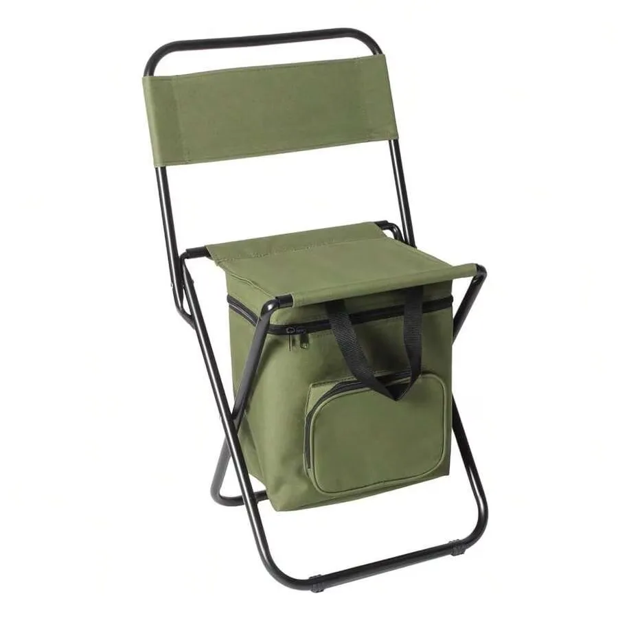 Camping Chair folding portable green