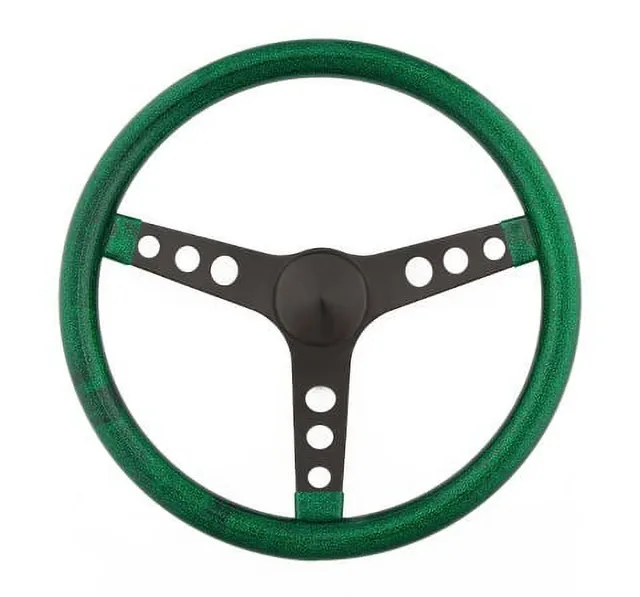 Steering Wheel green 4 lb adjustable