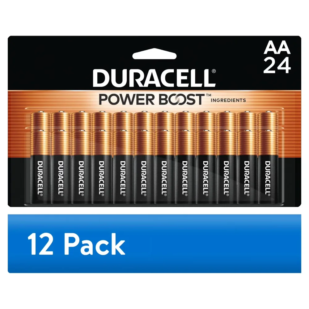 Batteries 12 pack 1.5 volt 9v