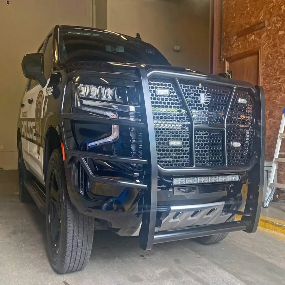 Grille Guard black 2 inch 104 lb