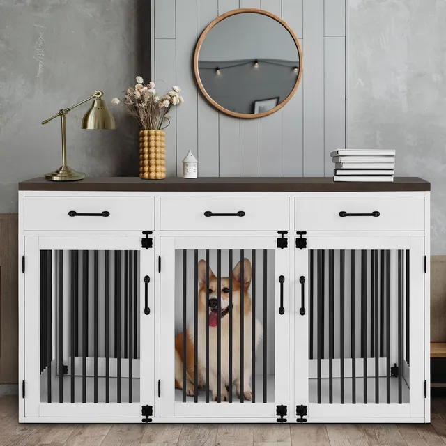 Dog Crate 55.5" 4" 57.3"