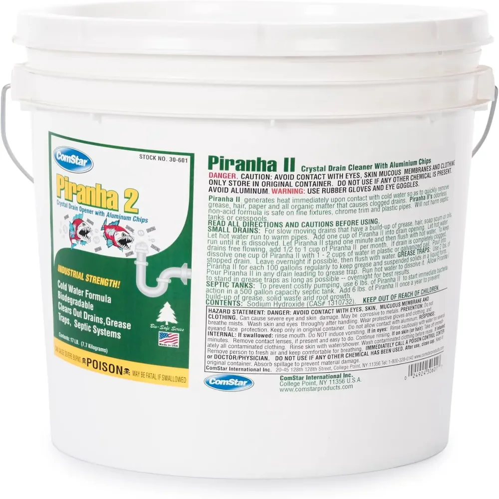 Drain Cleaner 17 lb 17 pound