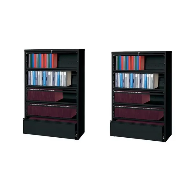 File Cabinet black 68.63" 42"