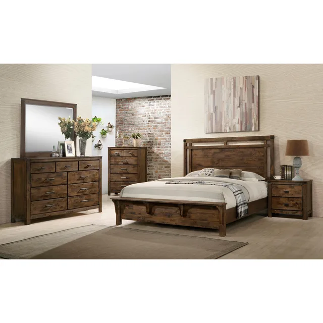 Bedroom brown 80.6" 81.1"