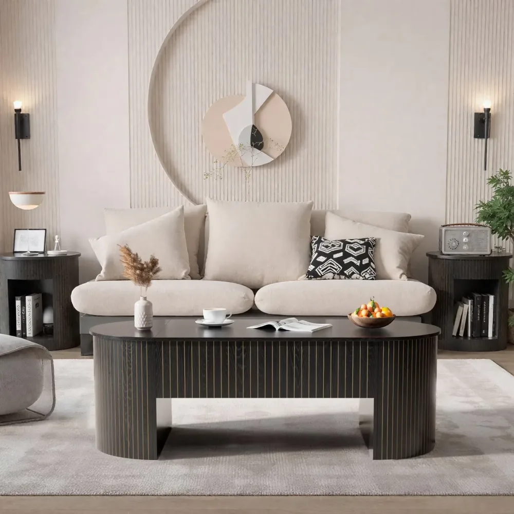 Living Room black 47" 19.7"