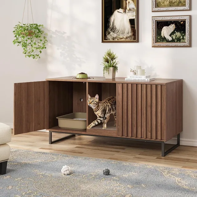 Cat Litter brown 47.6" 21.5"