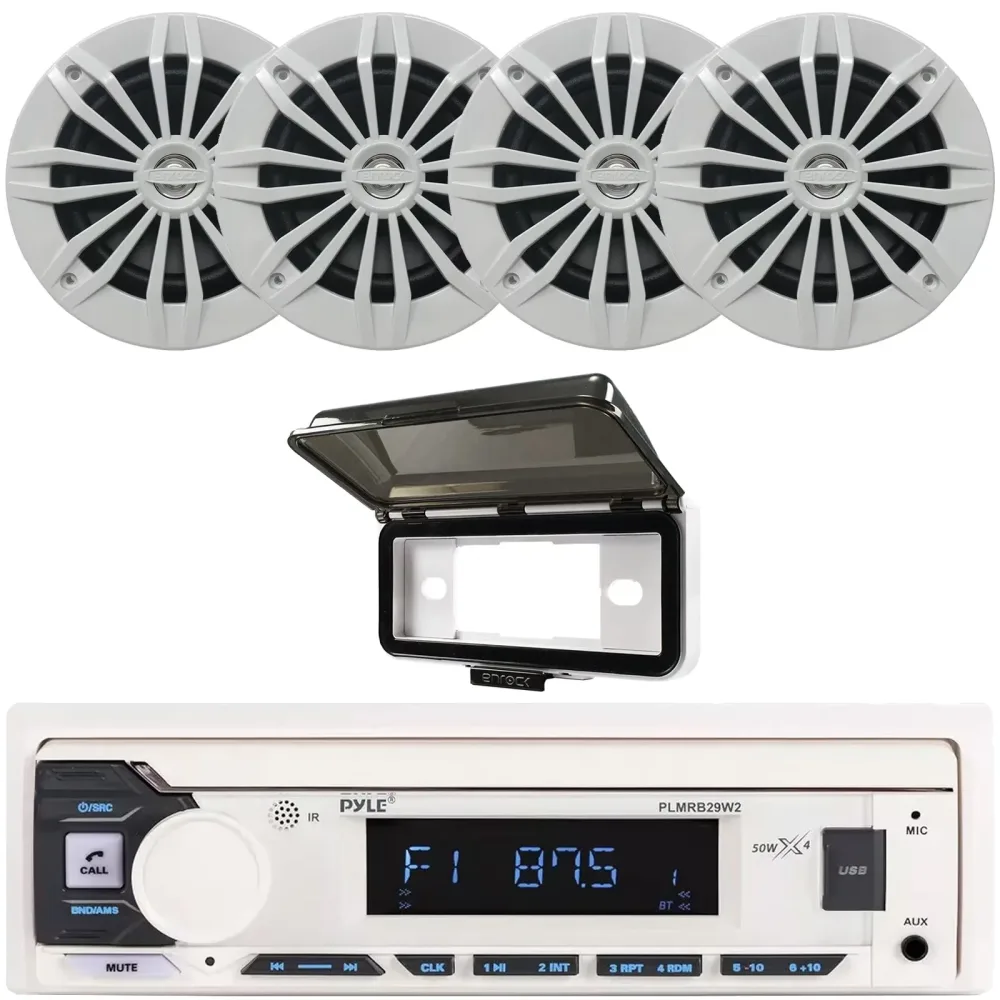 In-dash Stereo 6.5" 180 watt bluetooth