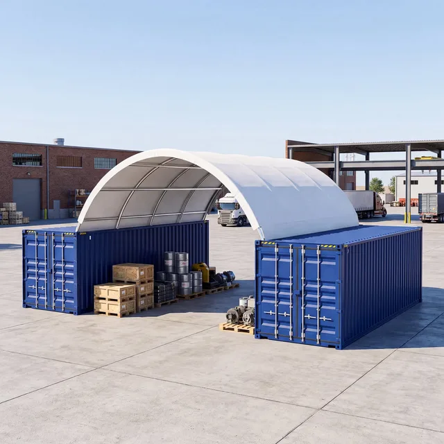 Container Canopy 20' 20 lbs 4.9 ft