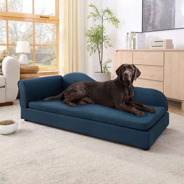 Pet Sofa blue 55" 5"