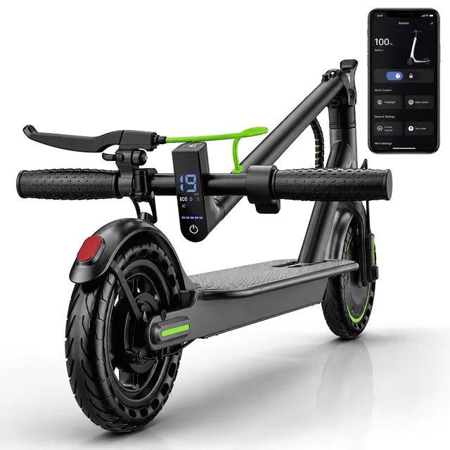 Electric Scooter 350w foldable green