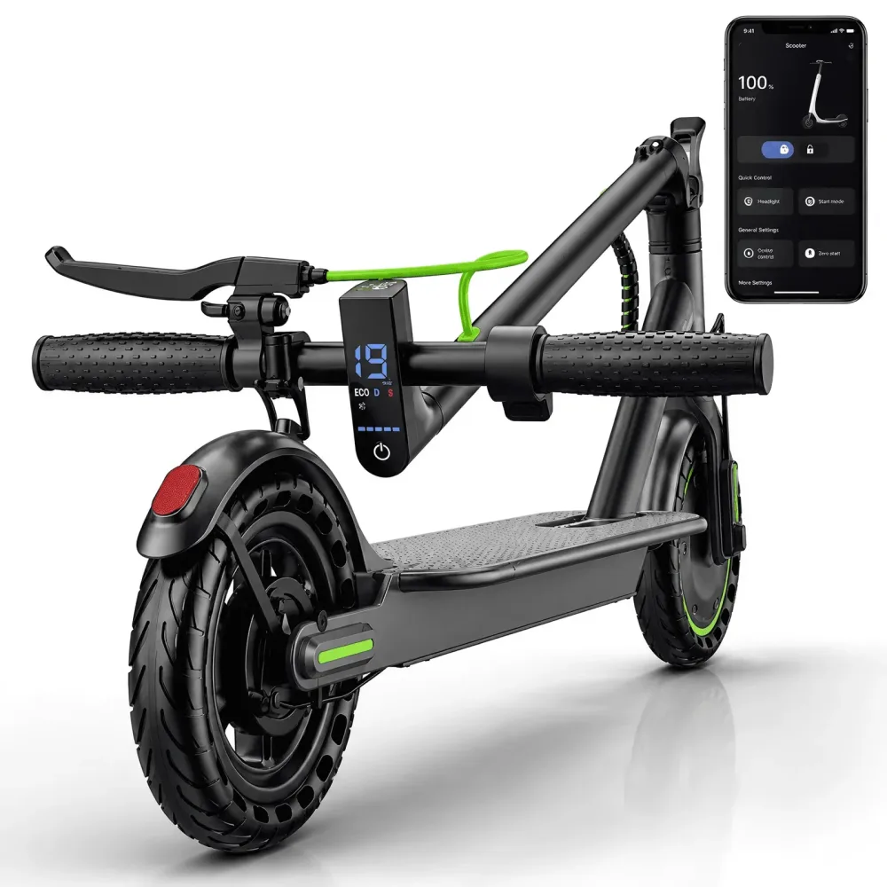 Electric Scooter 350w foldable green