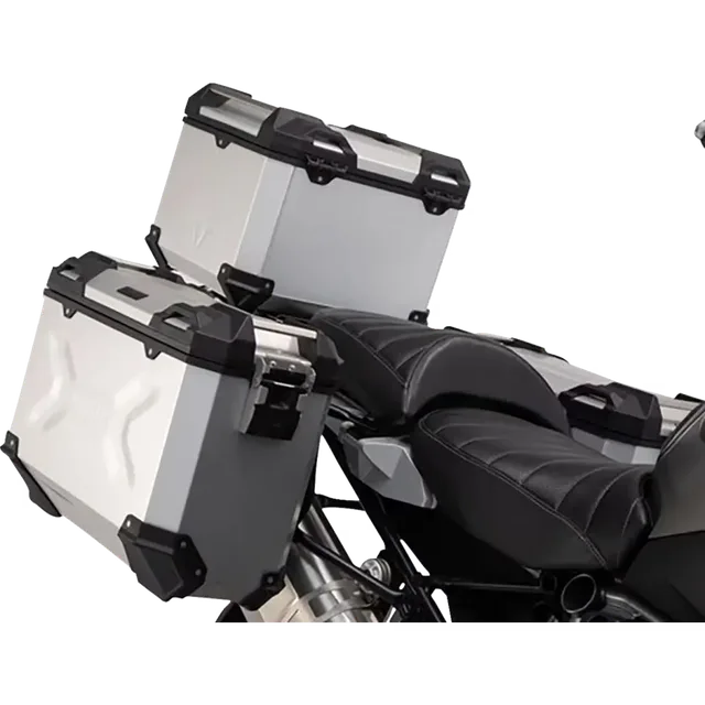 Luggage System silver 45 liter 37 liter