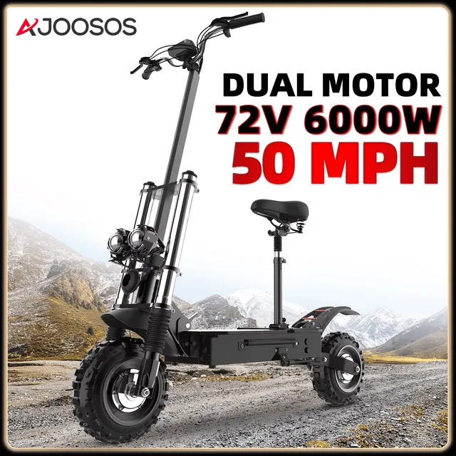 Electric Scooter 6000w foldable 72v