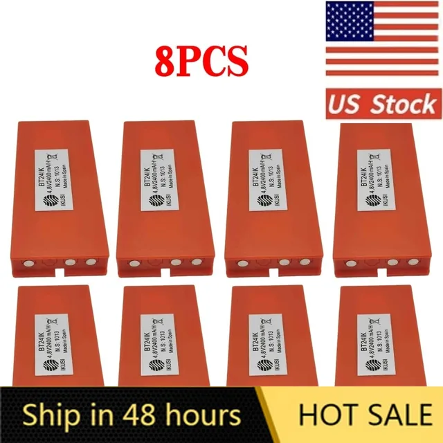 Battery 8 pack 4.8v 48mm