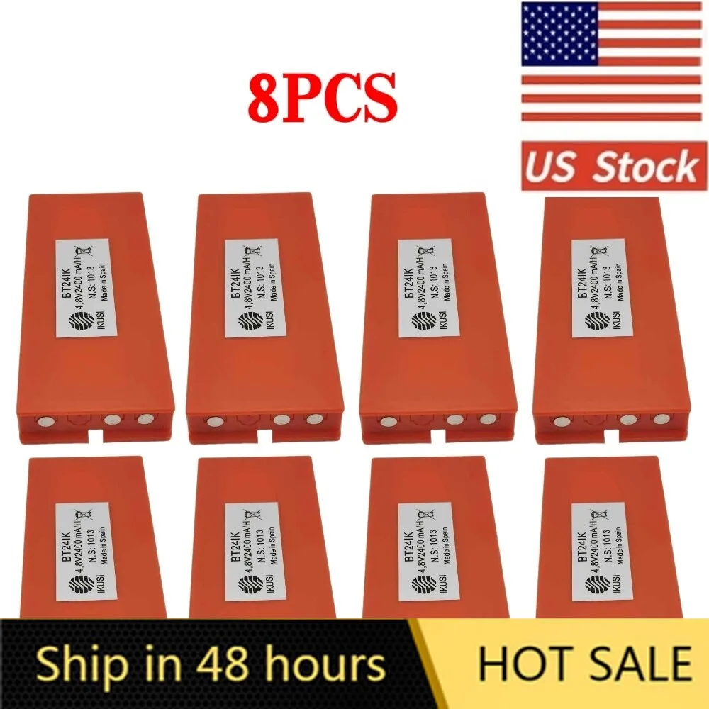Battery 8 pack 4.8v 48mm
