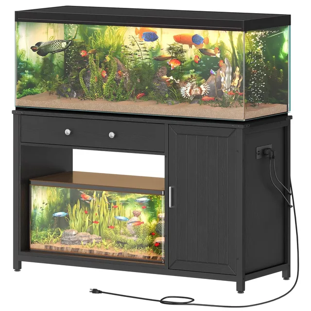 Fish Tank 55-75 gallon 650lb black