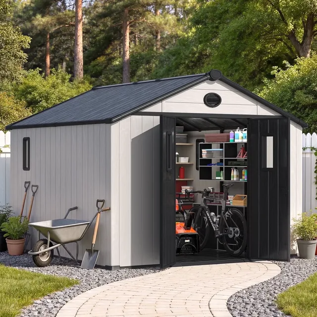 Garden Shed 12 ft 16mm waterproof