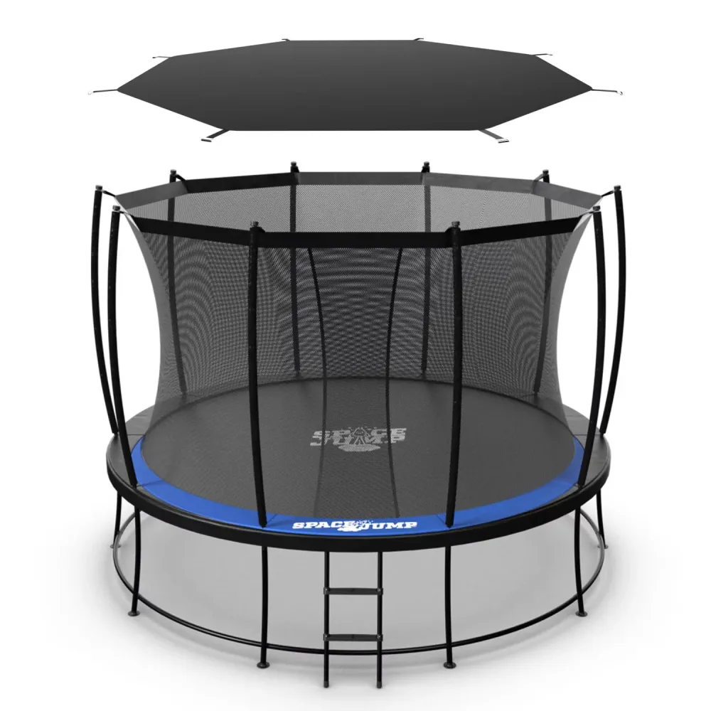 Backyard Play 12' black heavy-duty