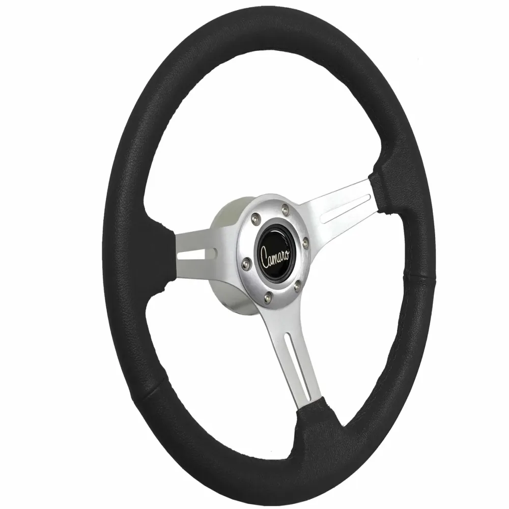Wrapped Steering black 2.5" 14"
