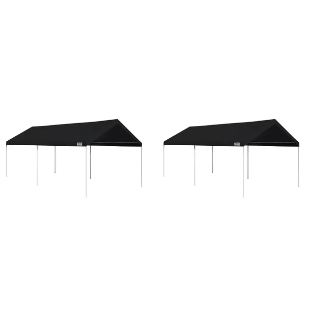 Canopy Tent 20 foot 2 pack black