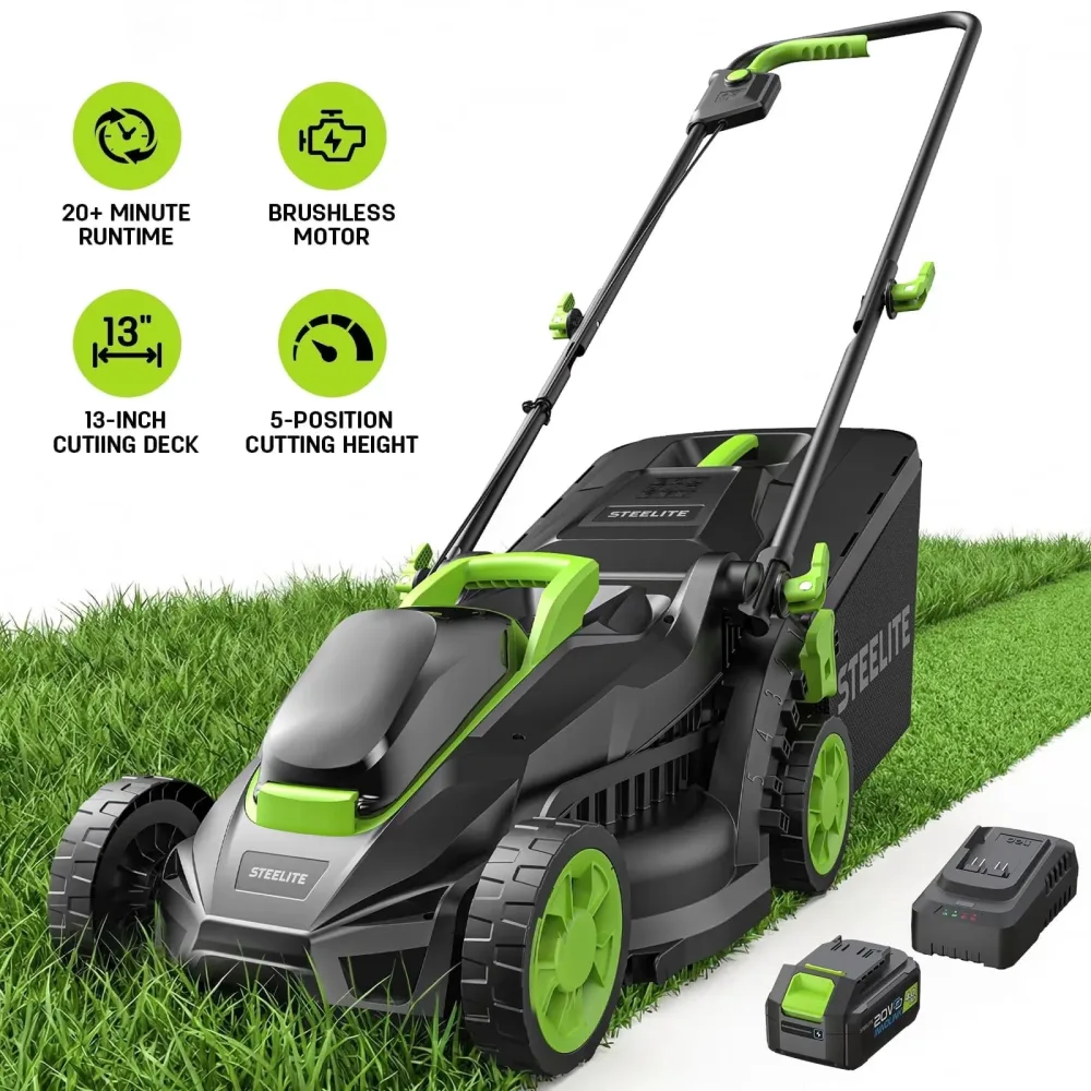 Cordless Lawn 21v 8 gallon 2.56 inches