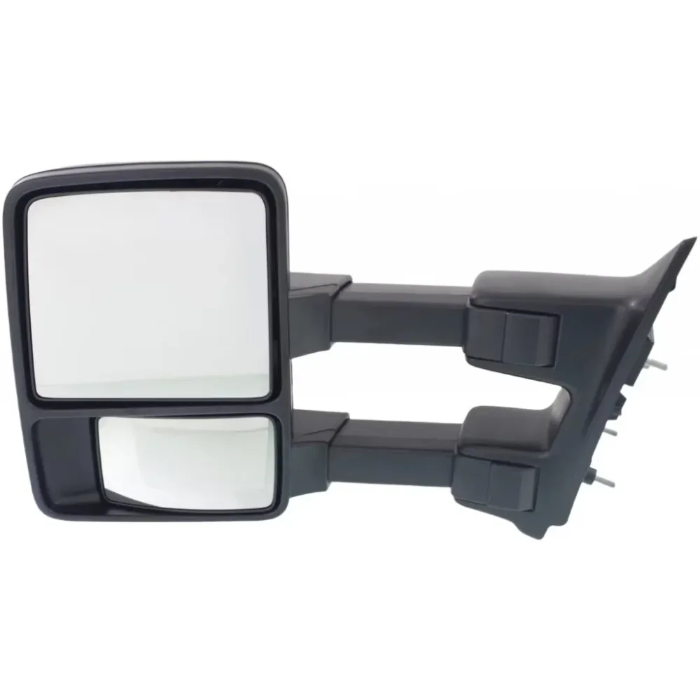 Towing Mirror telescoping black folding