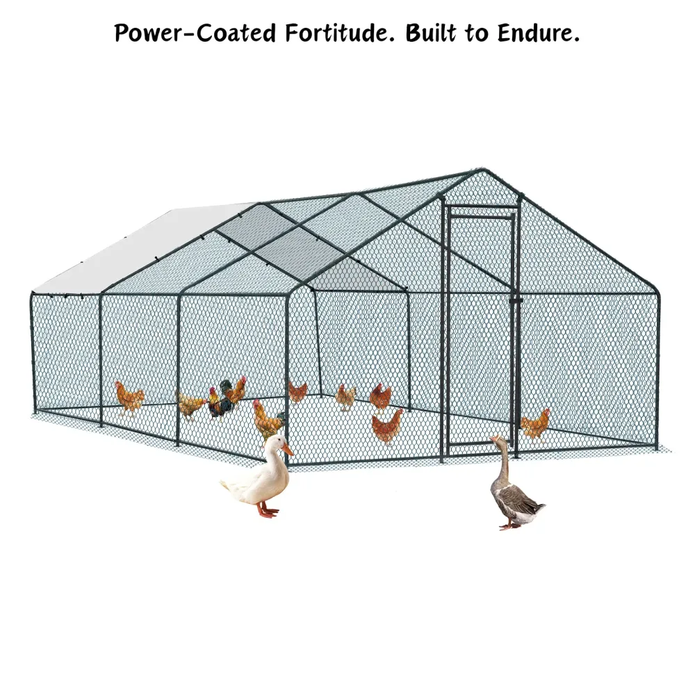 Chicken Coop waterproof black 6.6 ft