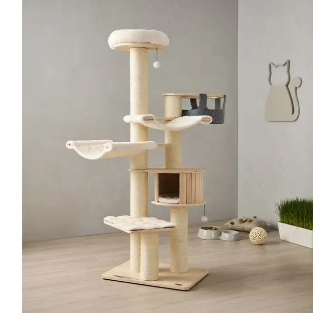 Furniture & Enrichment white 33 lbs 77.5"