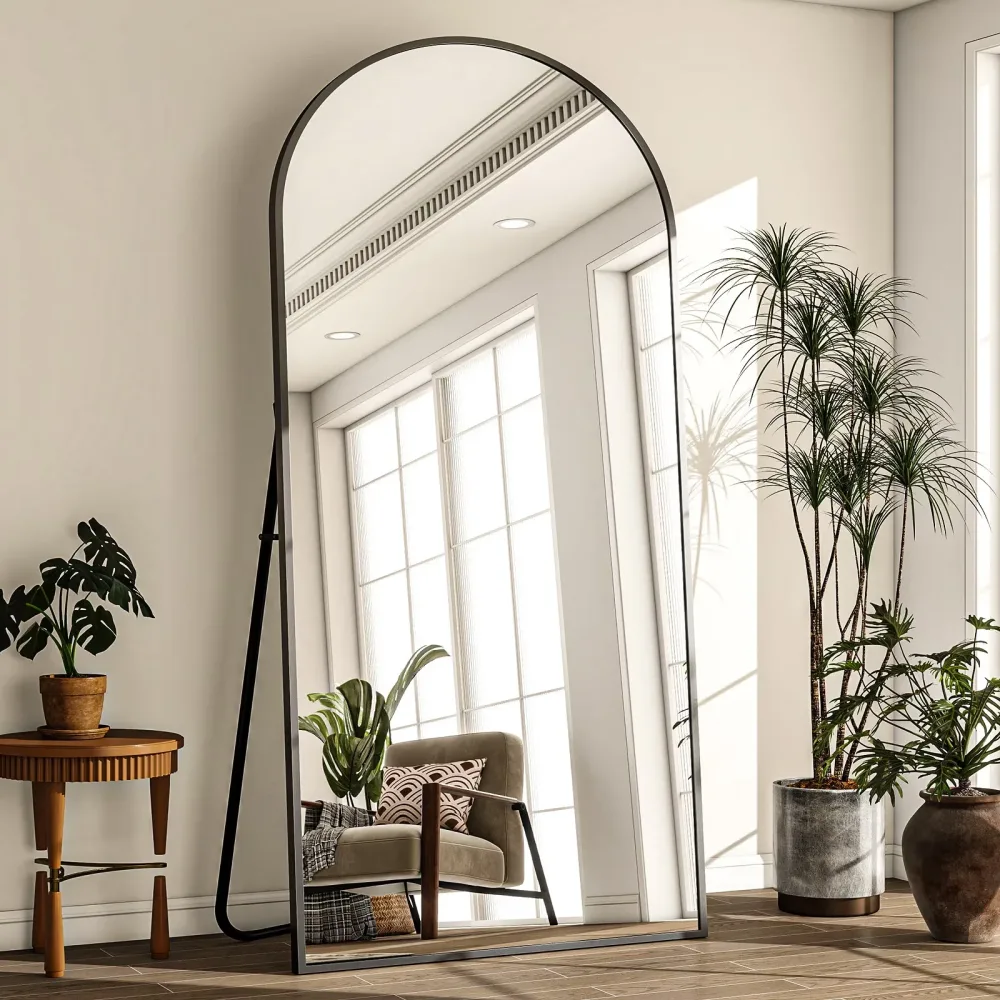 Mirror 76" 35" black