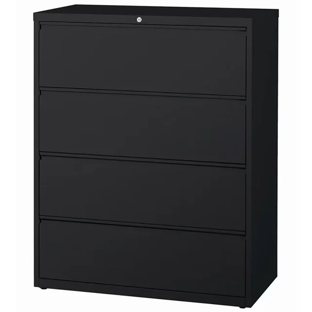 Filing Cabinet white black 42 in