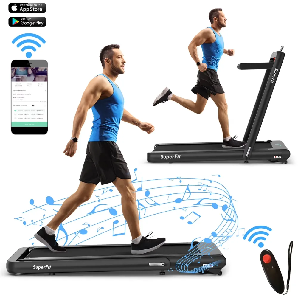 Folding Treadmill 4.75hp 2 in