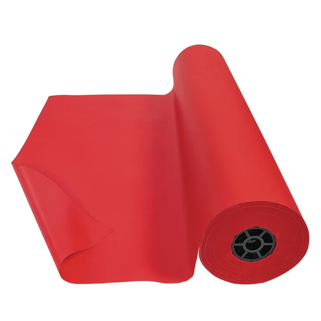 Paper Roll 1000' red 1 inch