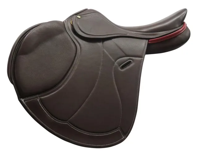 Saddle black adjustable red