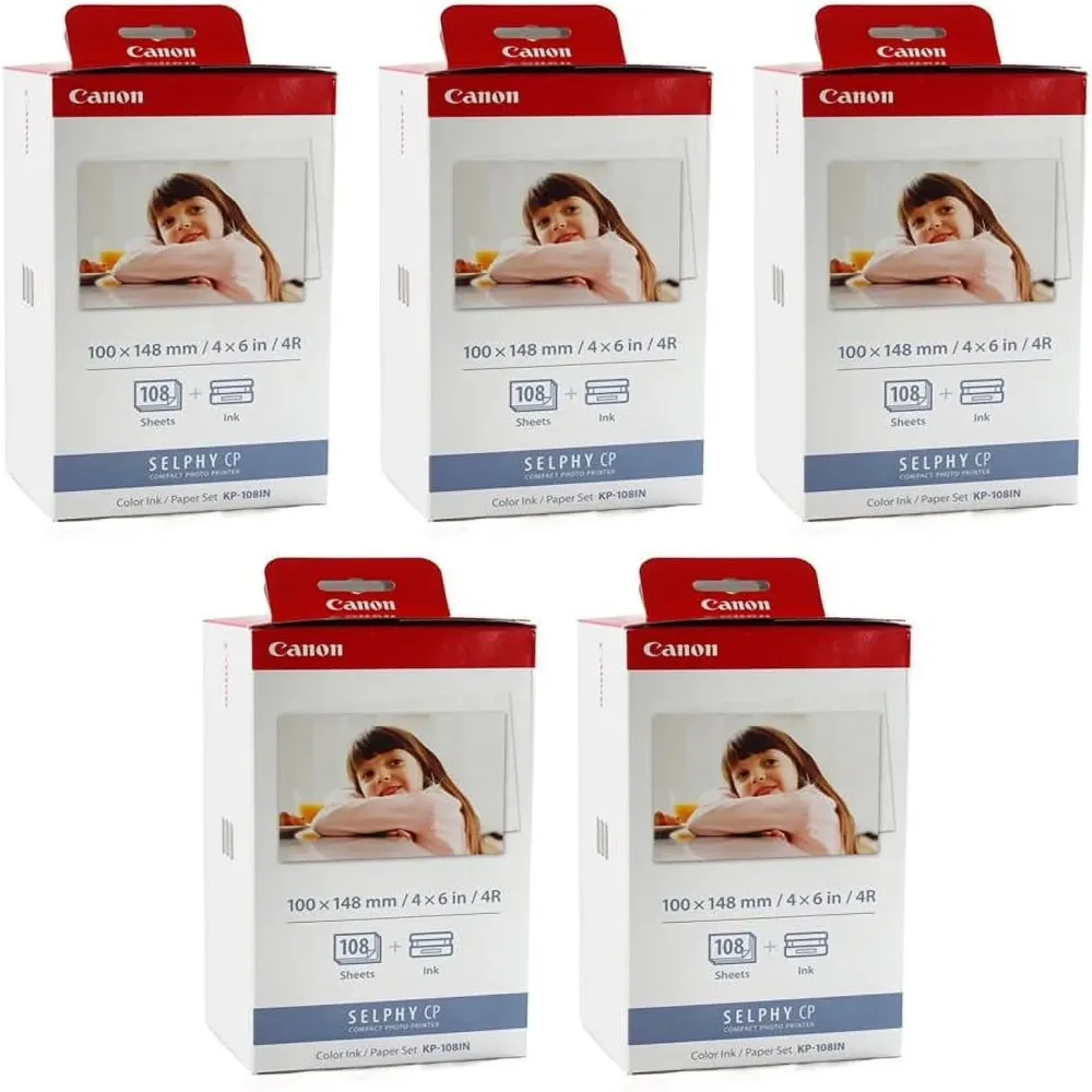 Photo Paper 5 pack 108in 4"