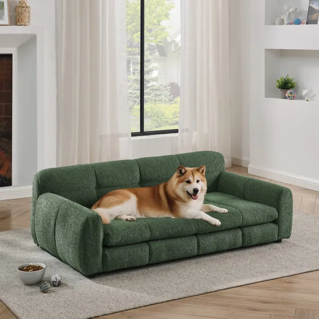 Sofa Bed green 54.00" 25.00"