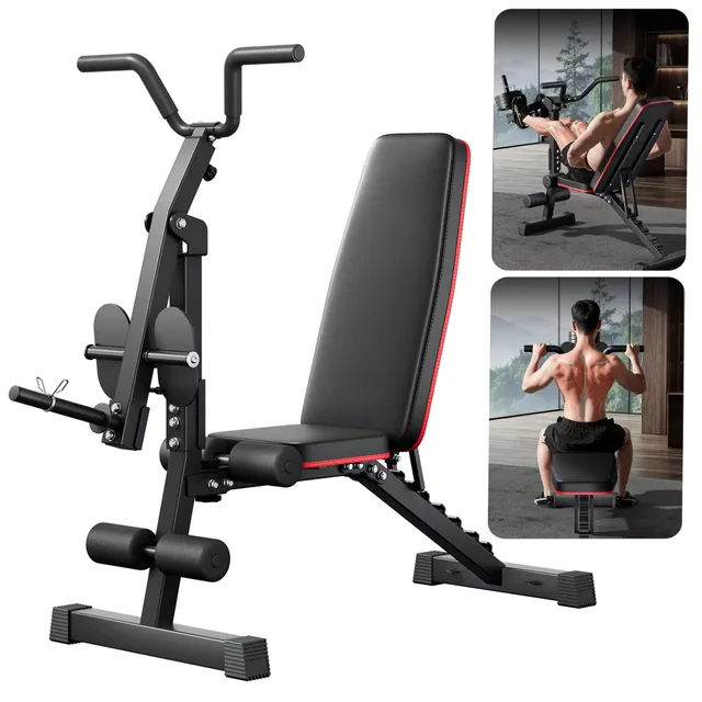 Weight Bench adjustable heavy-duty white