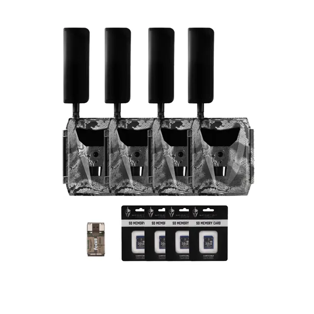 Trail Camera 4 pack 80ft 12v
