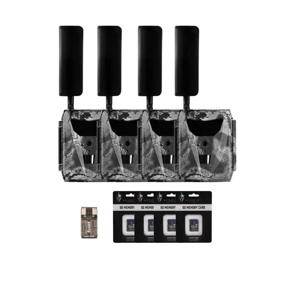 Trail Camera 4 pack 80ft 12v