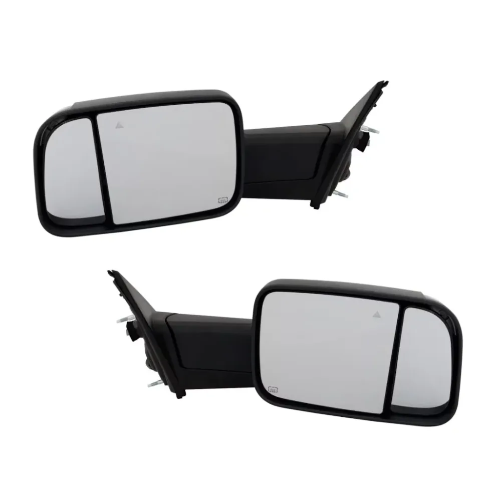 Door Mirror folding black
