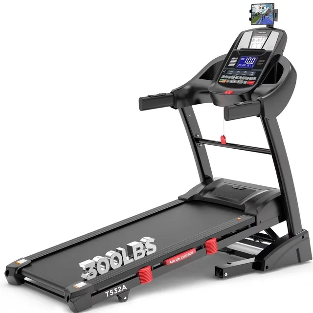 Foldable Treadmill 4.5hp 300 lbs