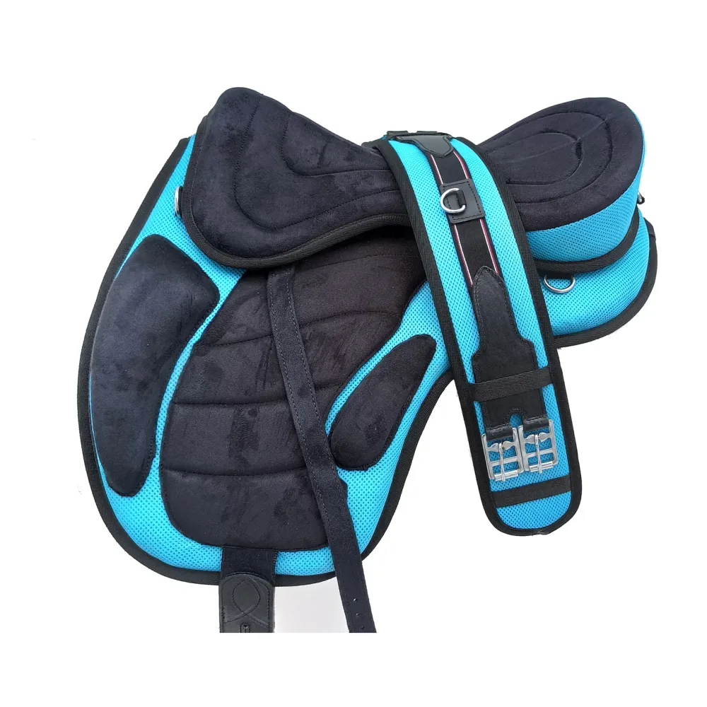 Horse Saddle 10" blue 18"