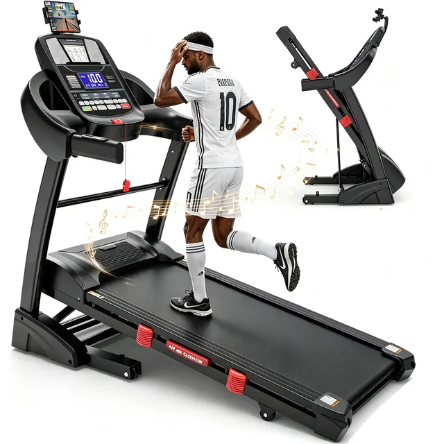 Electric Treadmill 300 lbs 5hp 18"