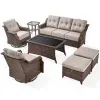 Patio Furniture 6 inch beige 26"