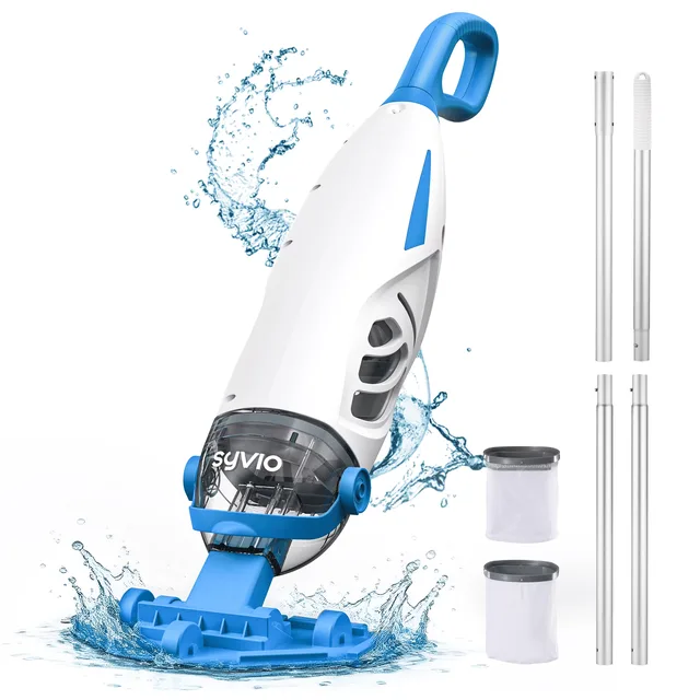 Pool Vacuum blue 10" 95.9 inches